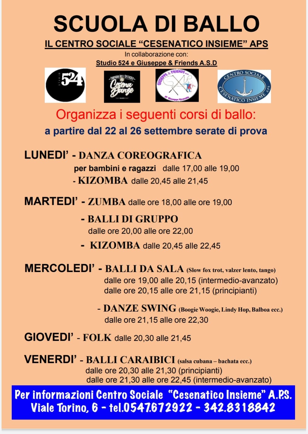 scuola di ballo