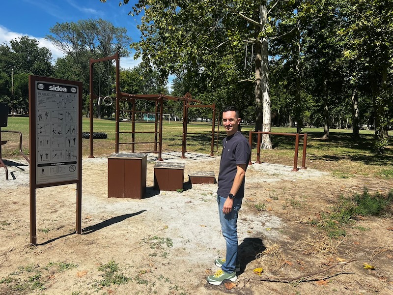 Al Parco di Ponente sono arrivate le attrezzature per il Calisthenics
