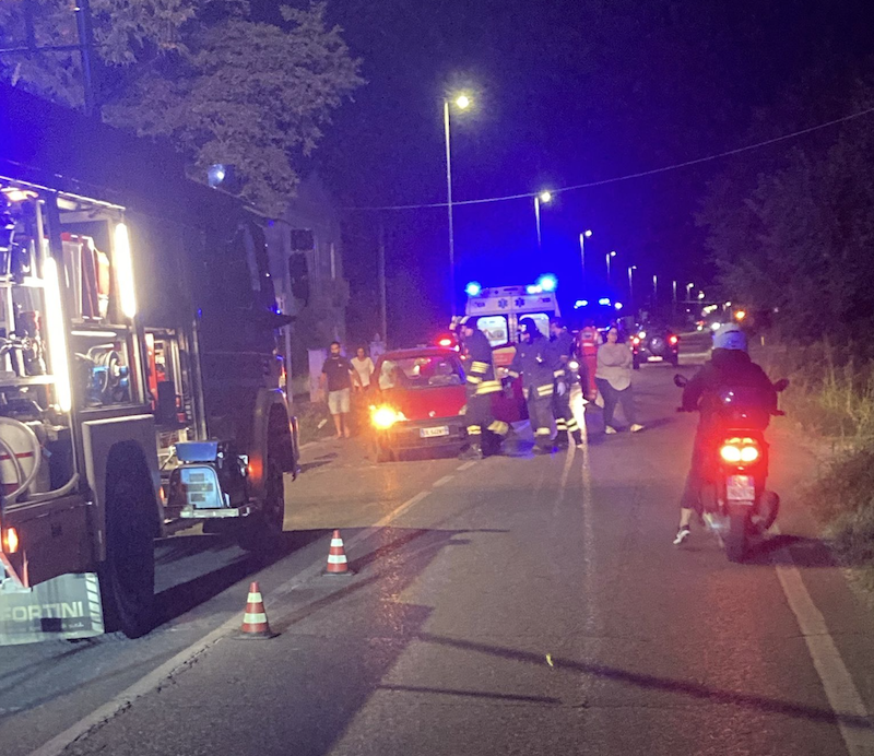 incidente via san pellegrino