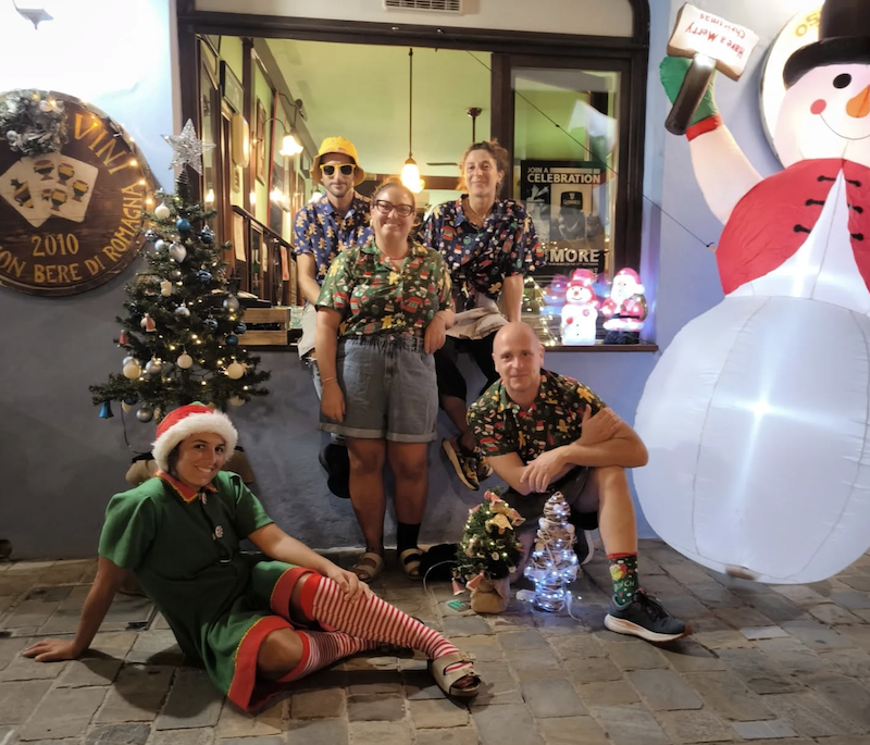 Natale in agosto…. al pub Maraffa