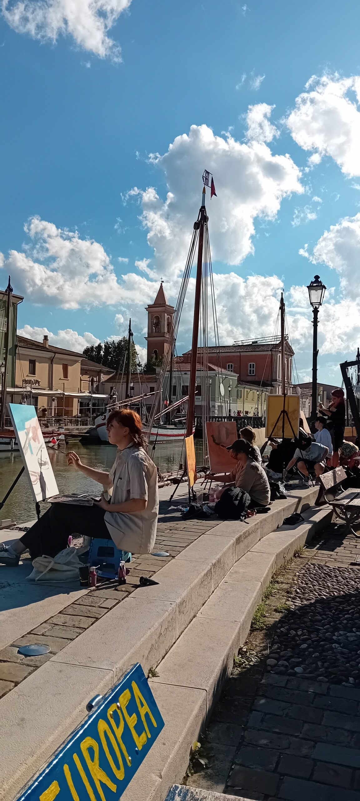 Giovani Pittori incantano Cesenatico: l’arte torna sul Porto Canale