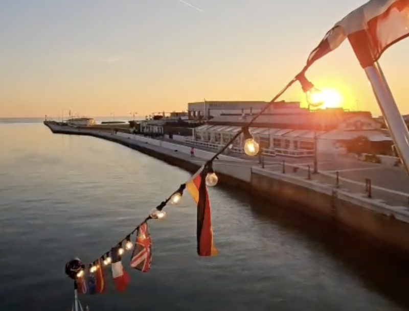 Venezia-Cesena: l’originale partenza tifosi bianconeri IL VIDEO