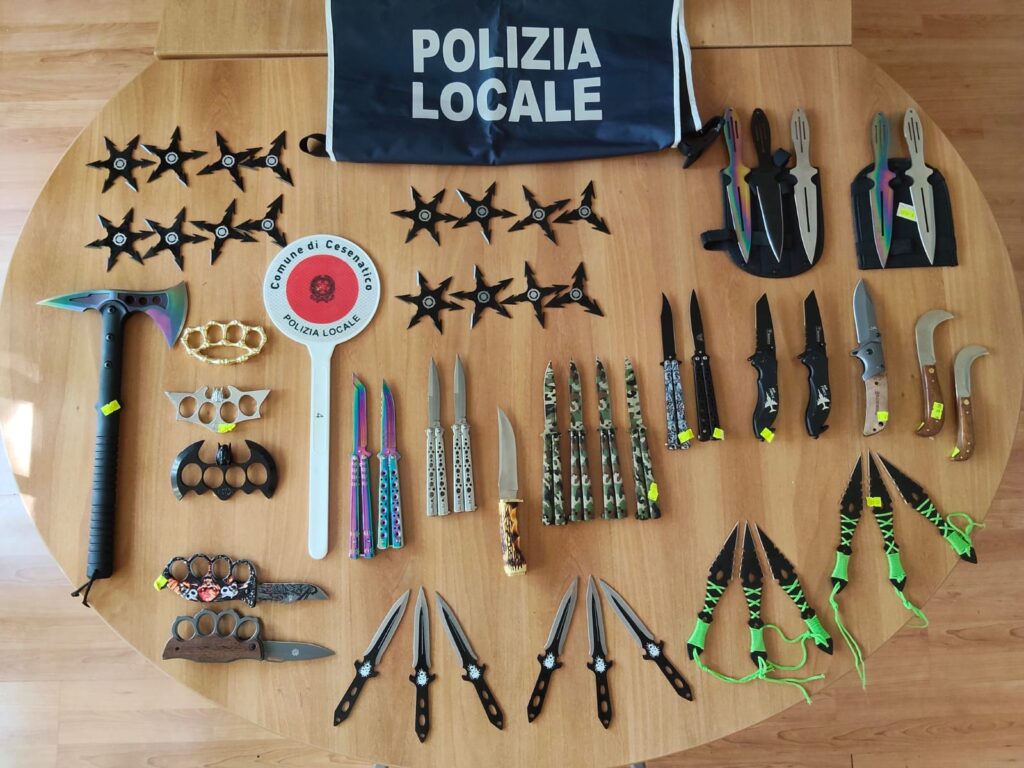 sequestro polizia locale armi