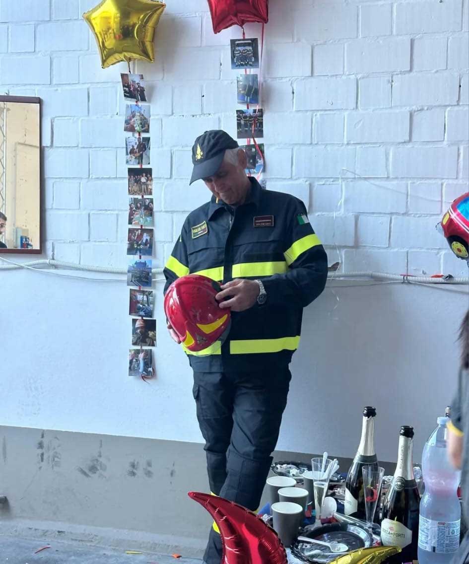 Denis montanari vigili del fuoco