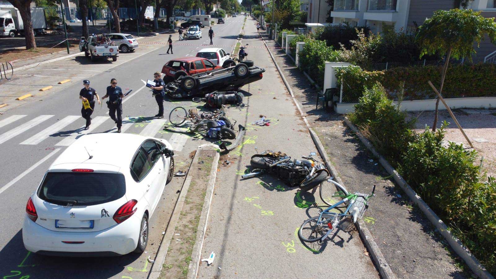 incidente via saffi