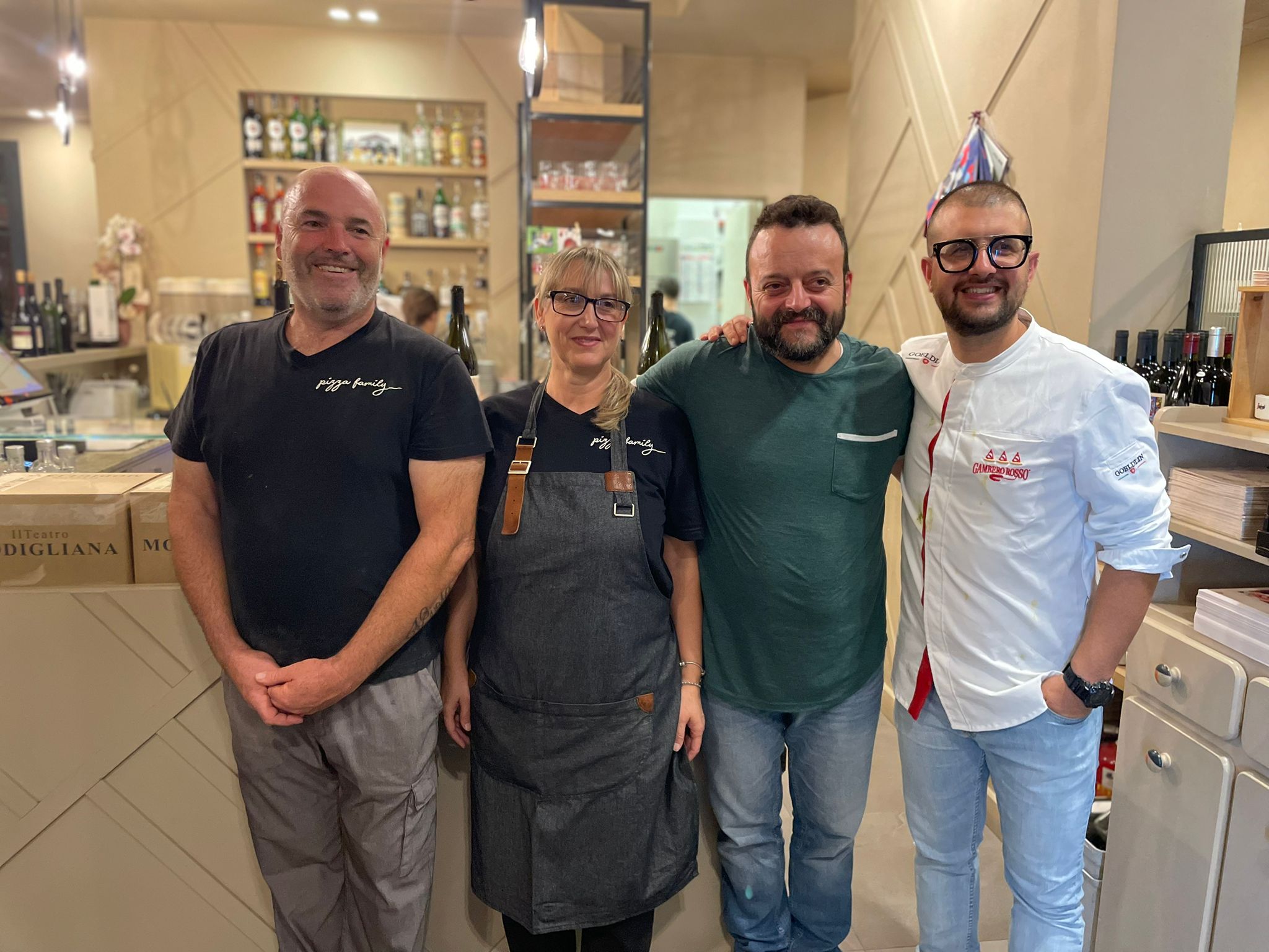 Pizza Family entra nella guida del Gambero Rosso: i festeggiamenti
