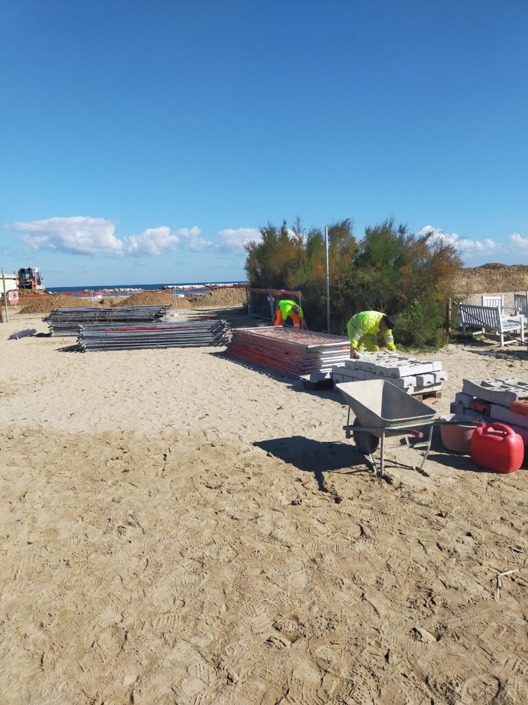 molo levante - lavori