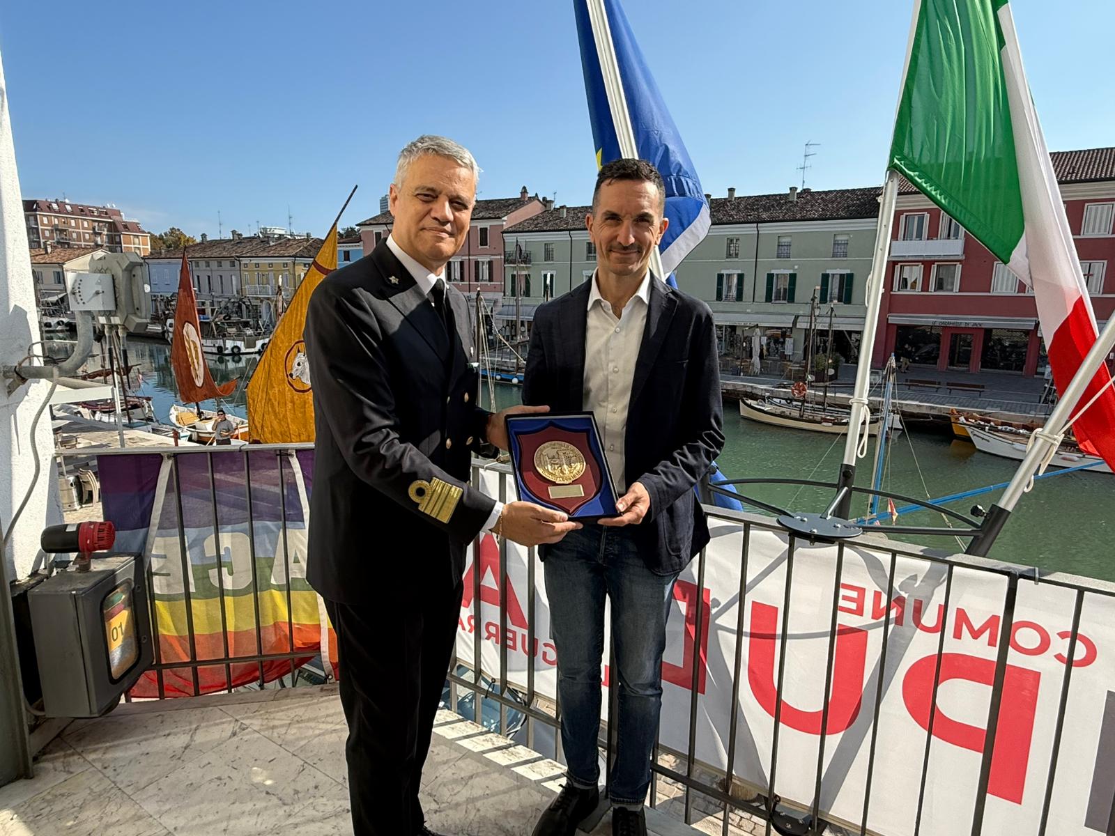 Il sindaco Gozzoli ha ricevuto il nuovo direttore regionale marittimo