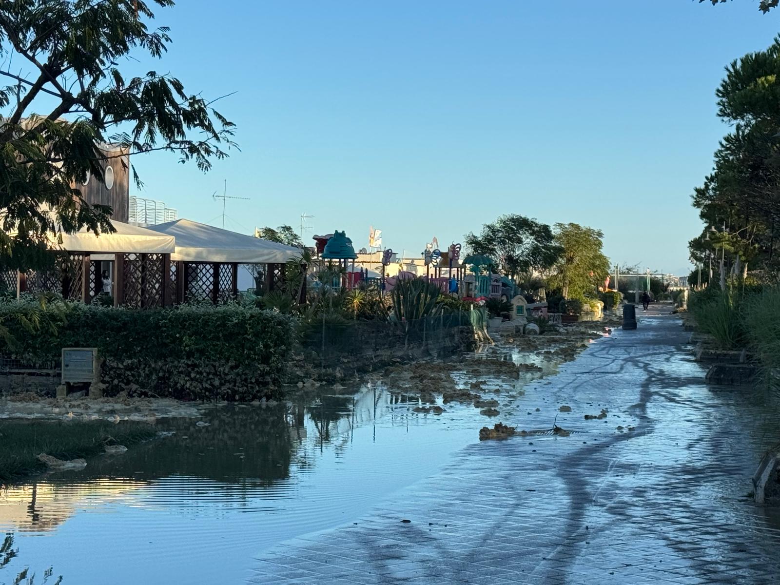 mareggiata Cesenatico levante