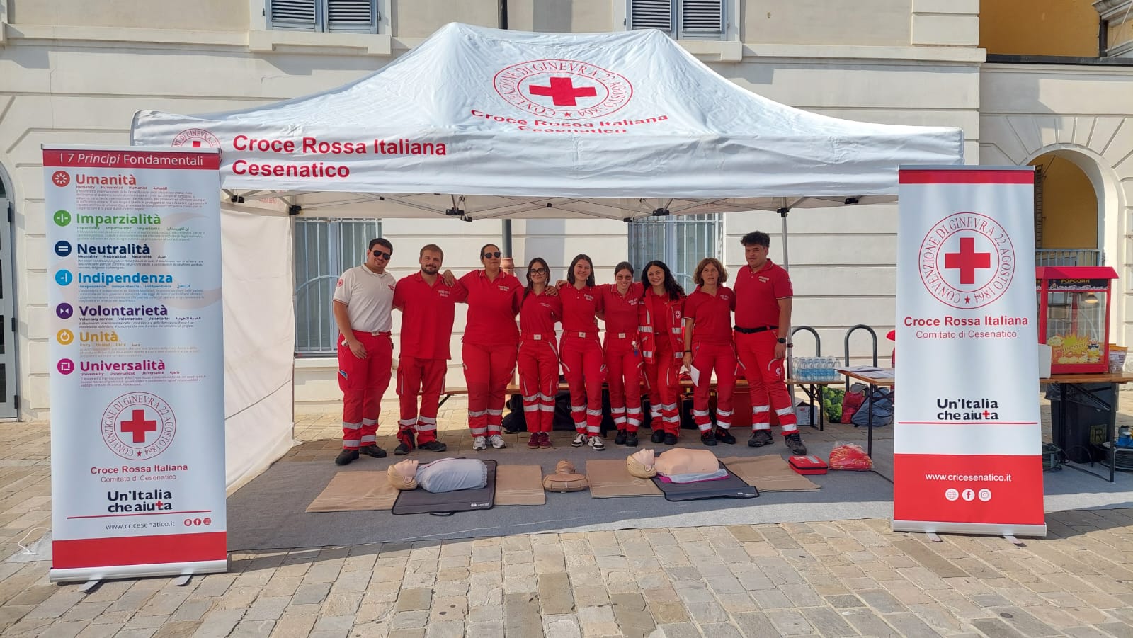 croce rossa rianimazione