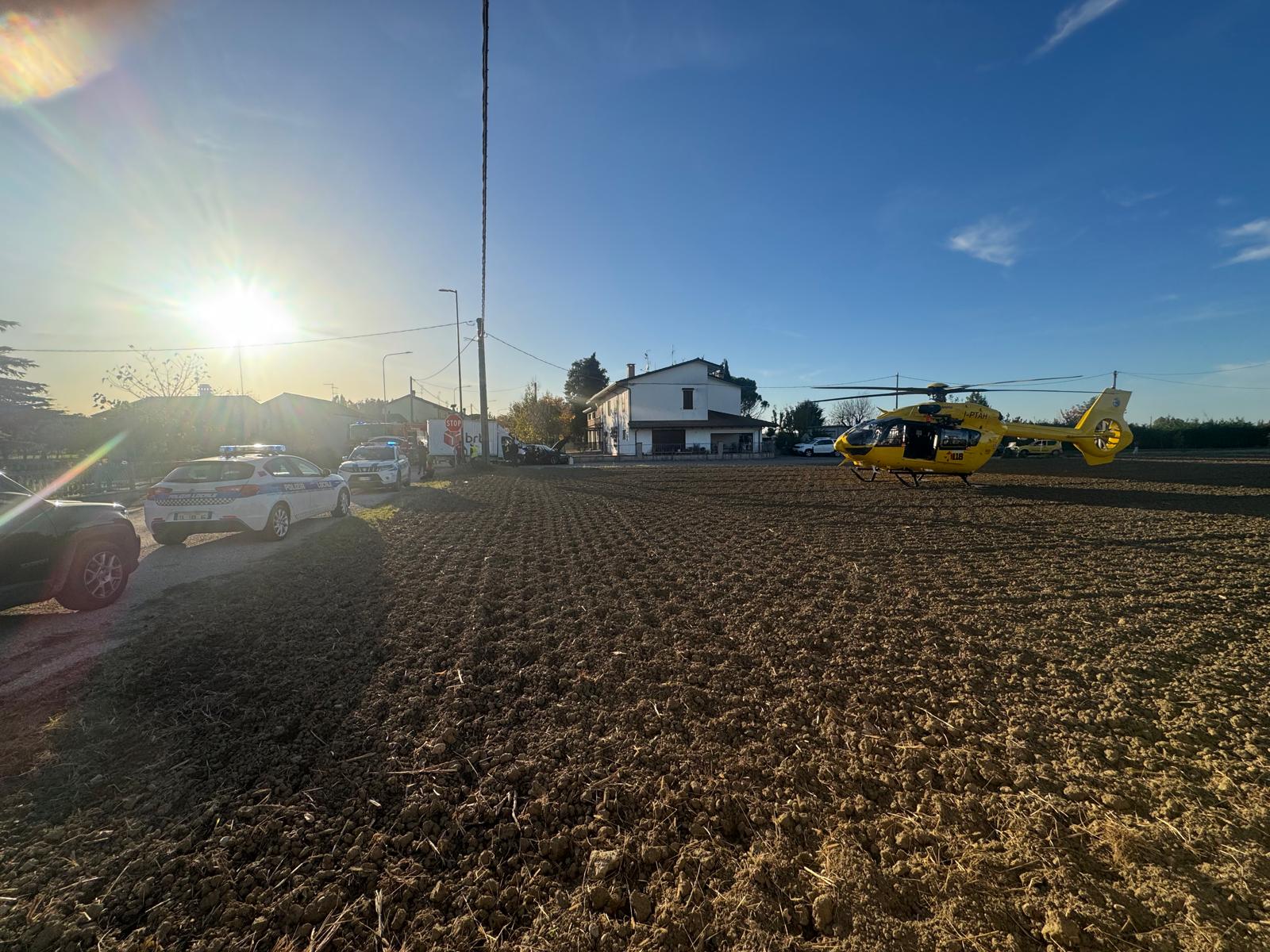 incidente sala via pavirana