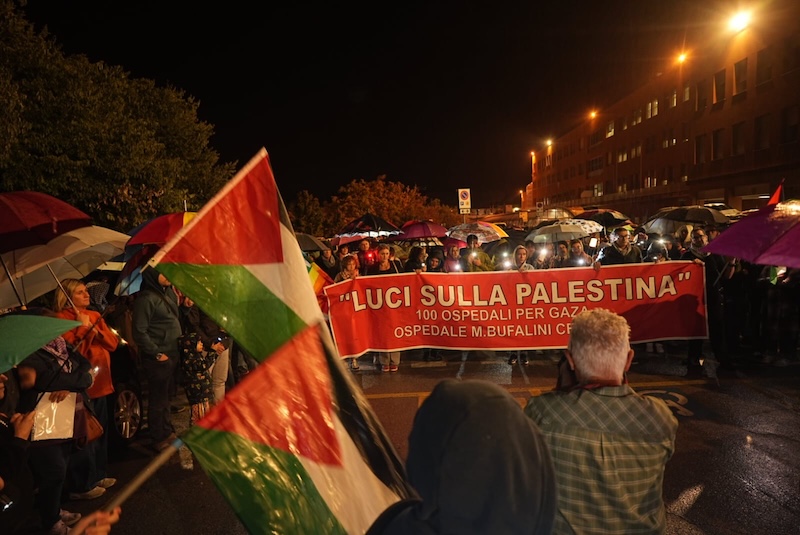 manifestazione pro palestina
