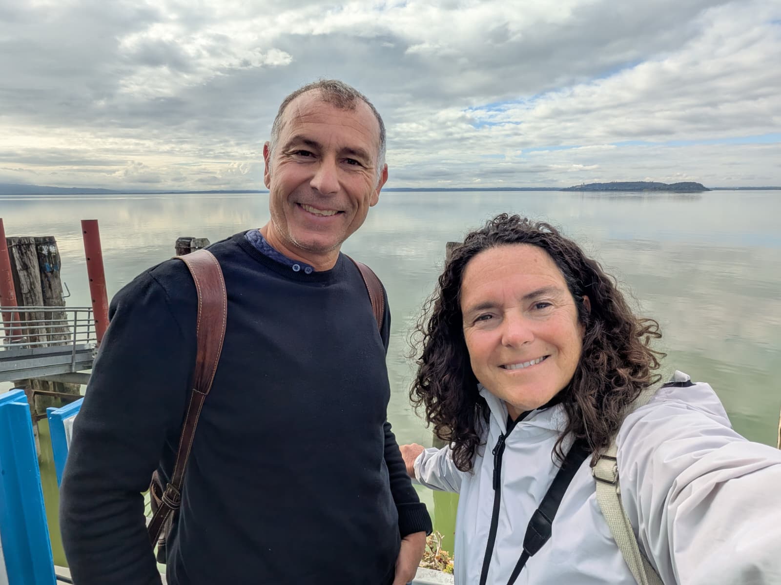 Thomas Casali e moglie