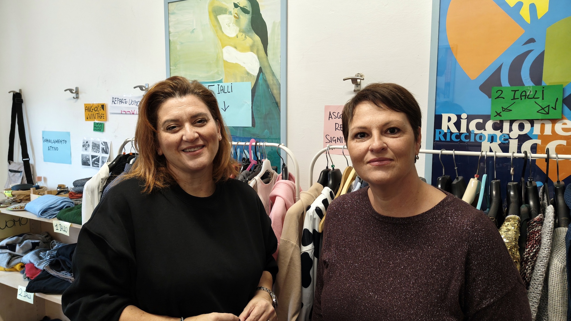 Paola Frontini e Stefania Battistini