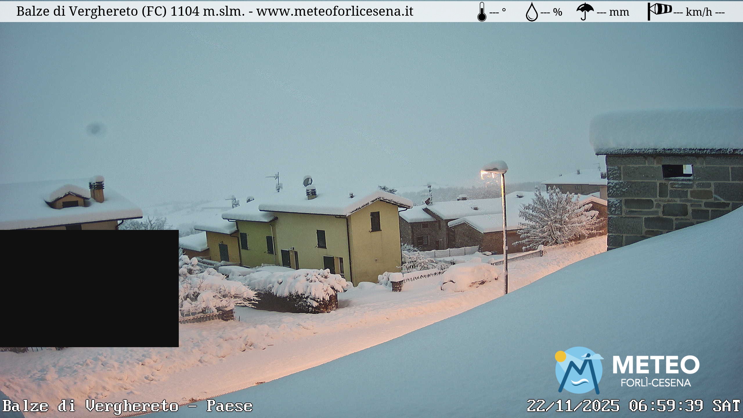 neve romagna balze