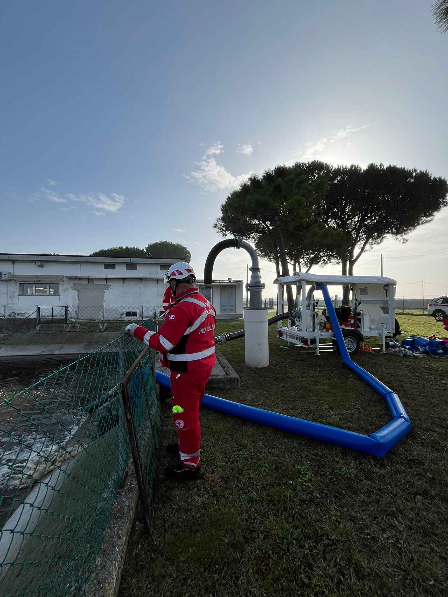 esercitazione croce rossa cesenatico