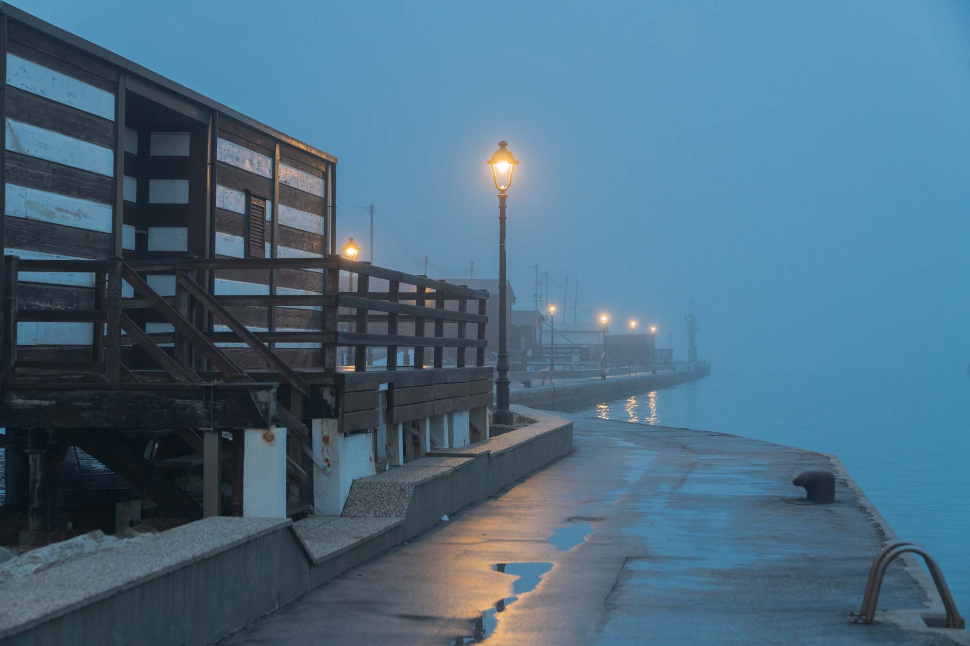 molo porto cesenatico capanni