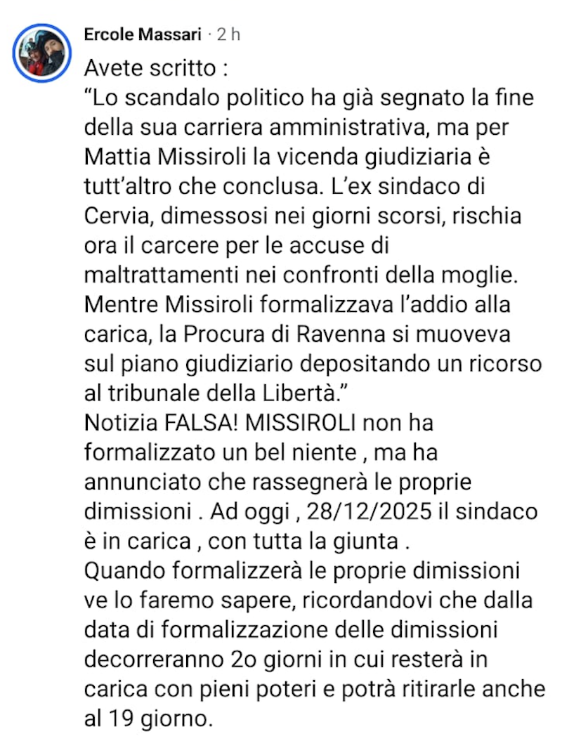 Massari su Missiroli