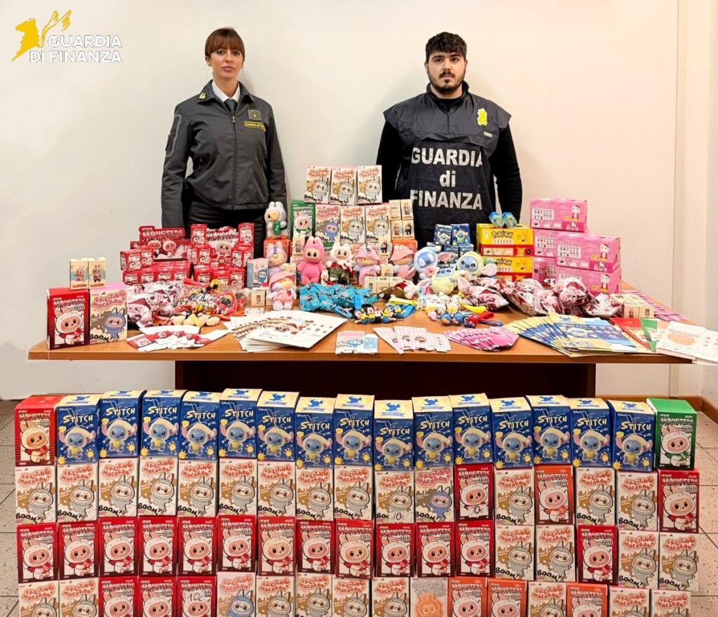 guardia finanza prodotti sequestrati