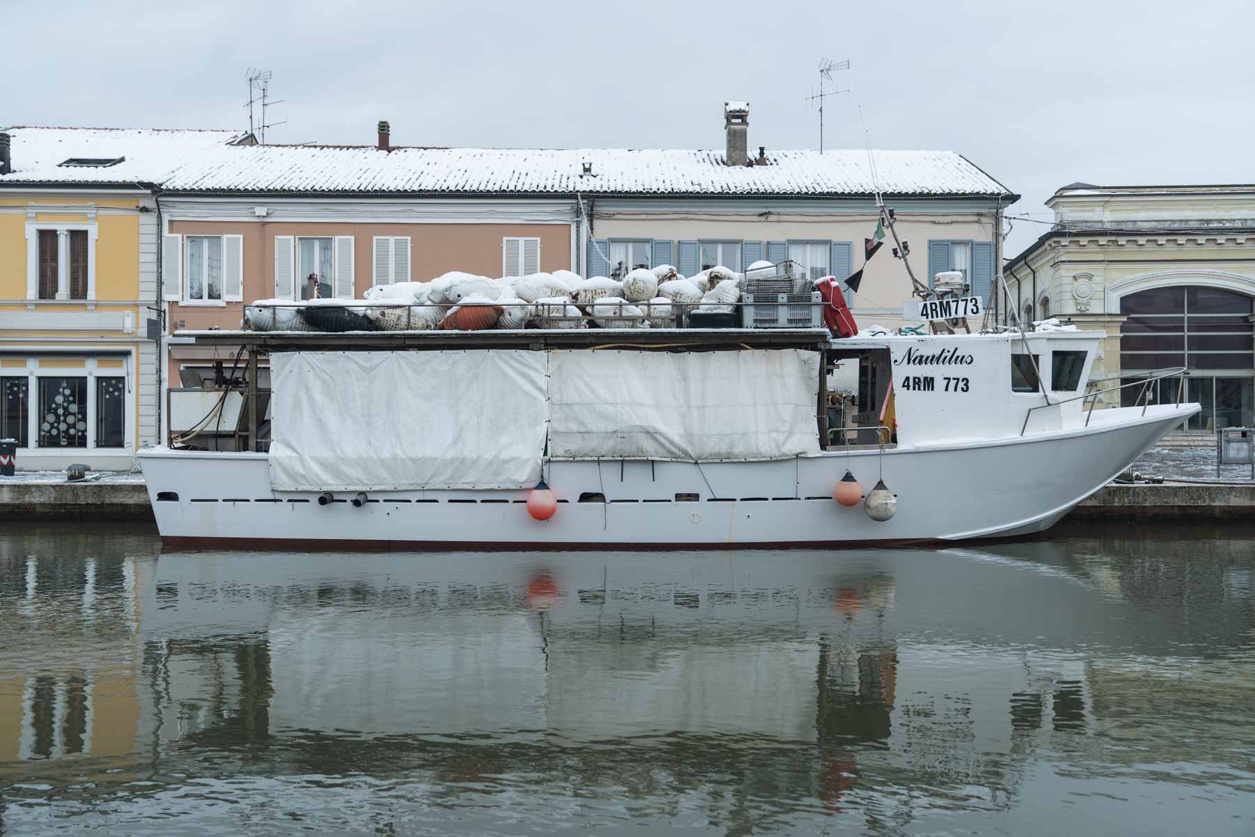 cesenastico neve gelo