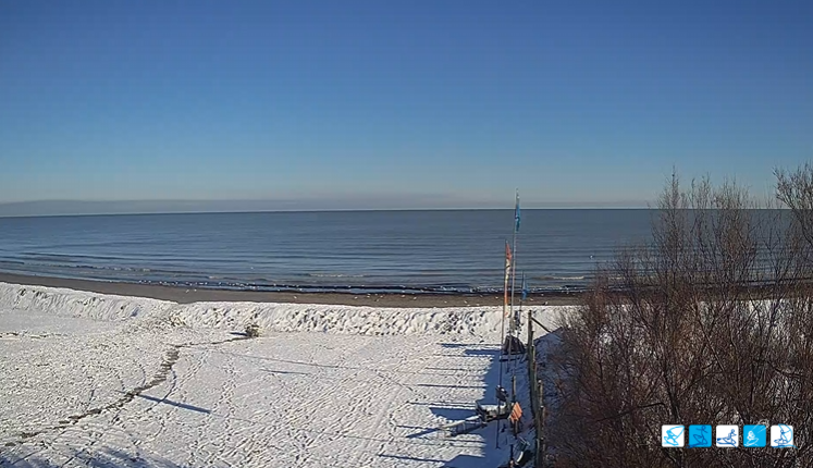 ghiaccio cesenatico spiaggia neve
