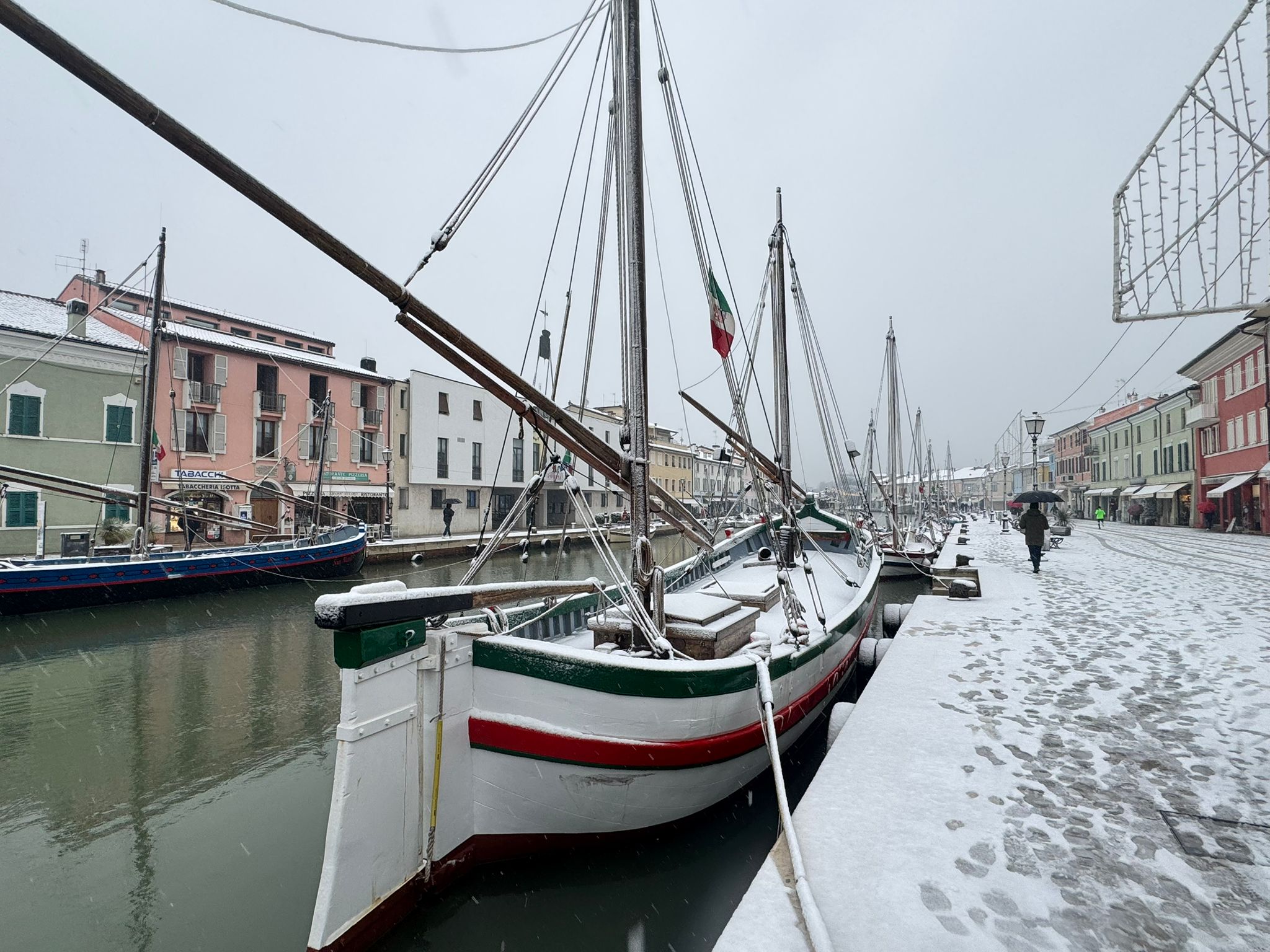 neve a Cesenatico