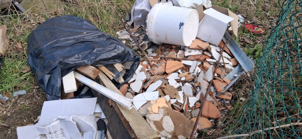 degrado discarica ponente