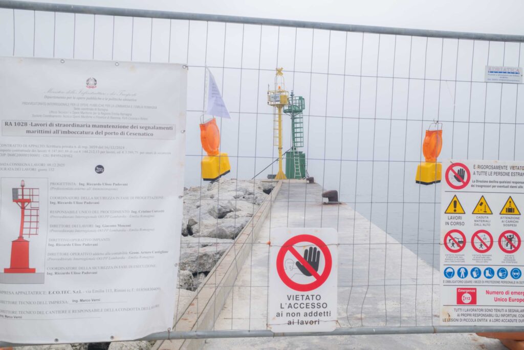 banchina ponente lavori