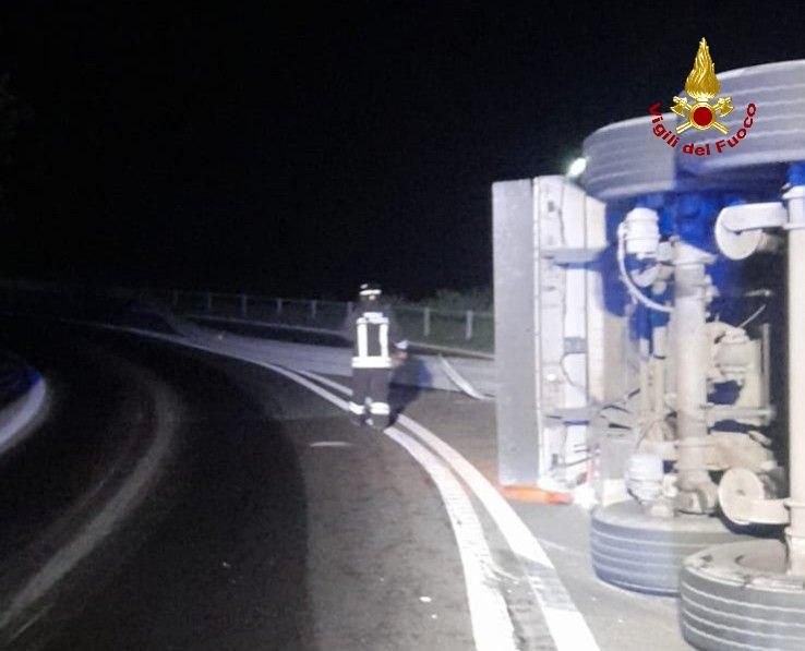 incidente a 14 camion