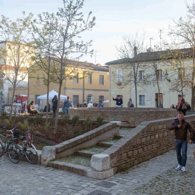 piazza delle Conserve verde pubblico