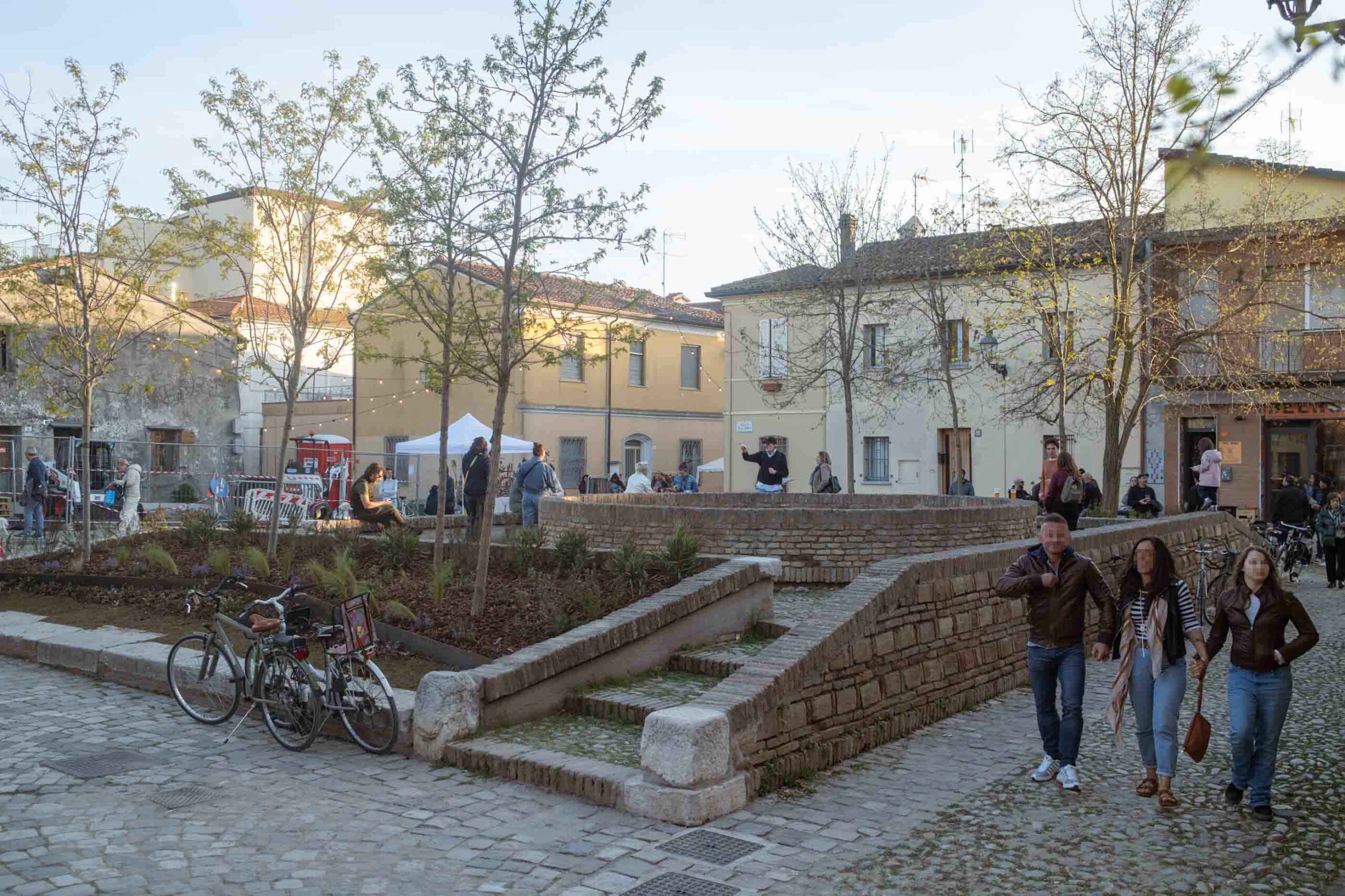 piazza delle Conserve verde pubblico