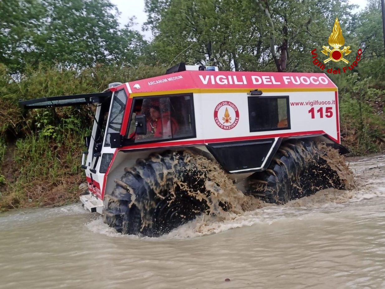 vigili del fuoco, soccorso maltempo Abruzzo e molise
