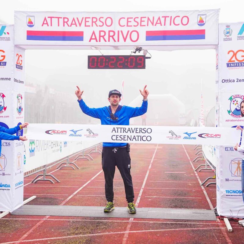 Stefano Pignotti eventi sportivi attraverso Cesenatico