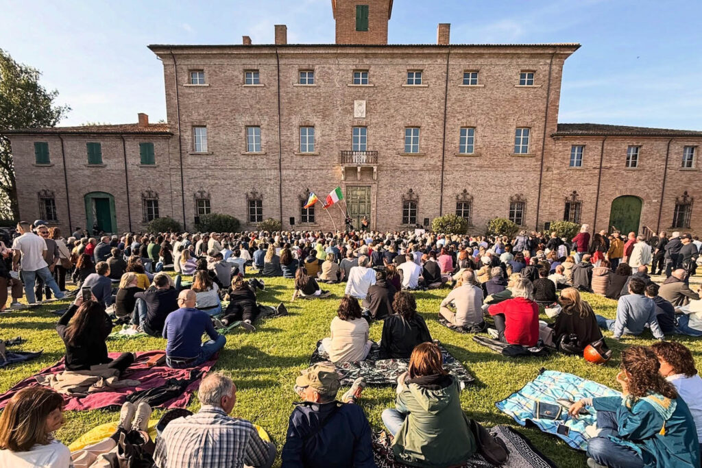 che pace la sera villa torlonia 25 aprile 2025