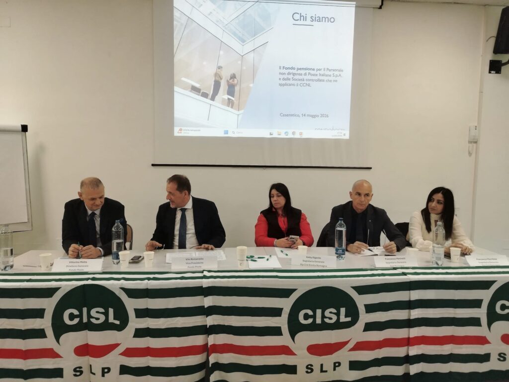 SLP CISL fondoposte cesenatico