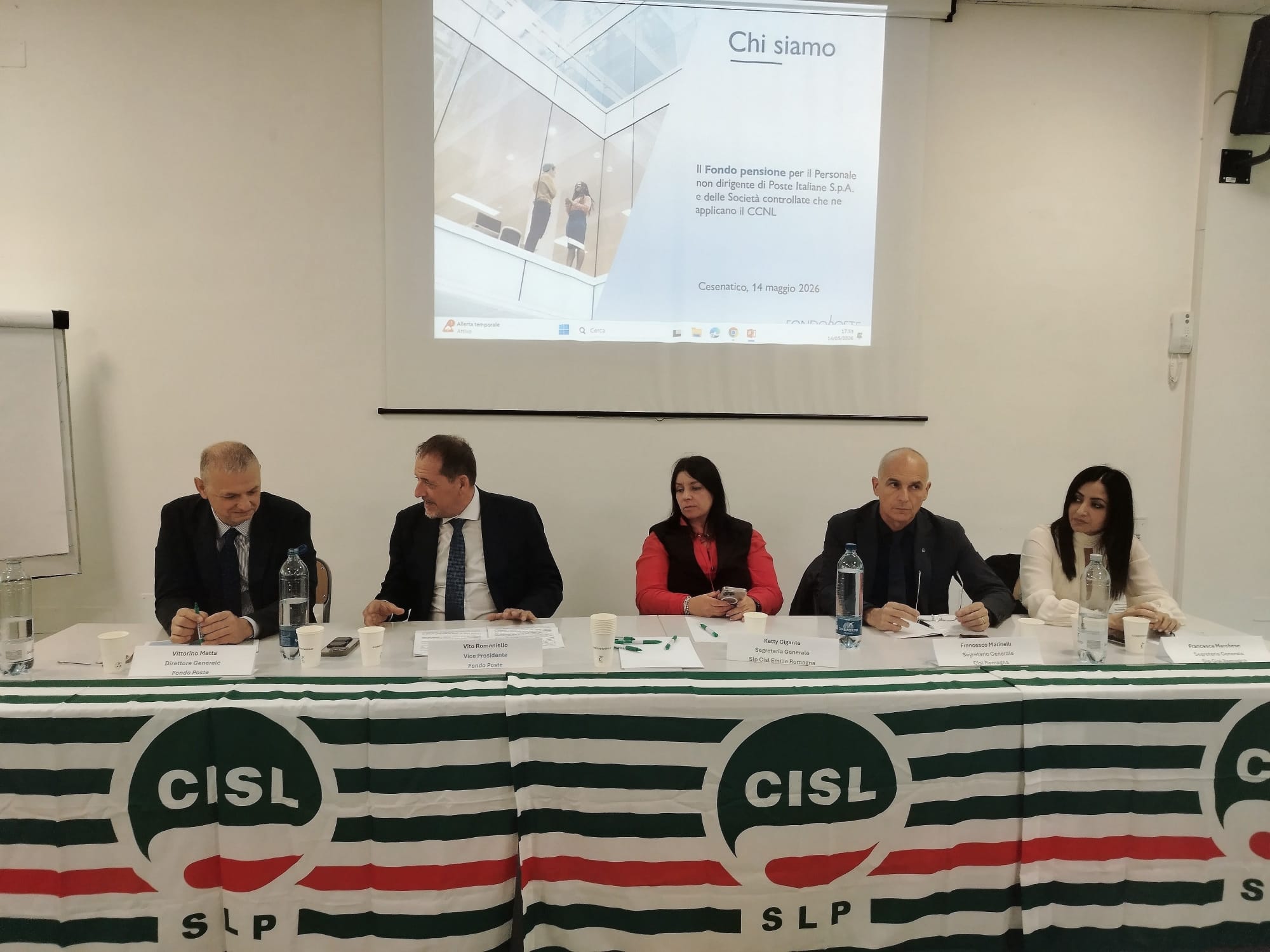 SLP CISL fondoposte cesenatico