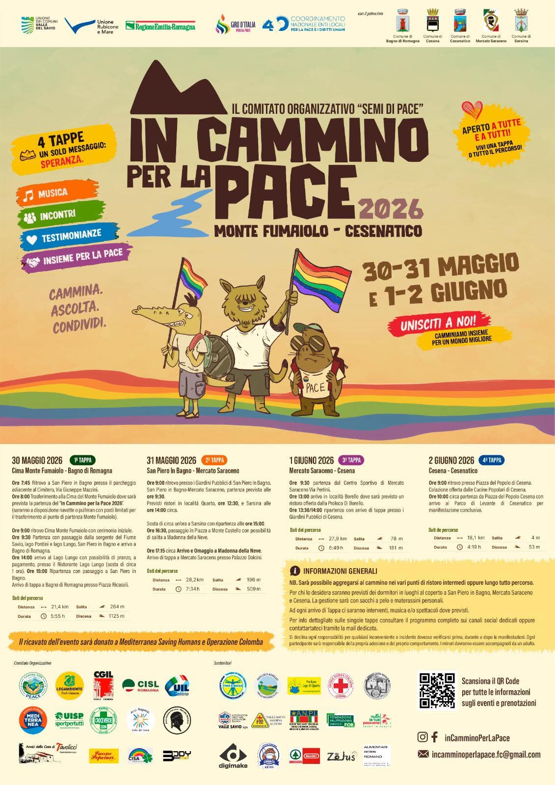 In cammino per la pace