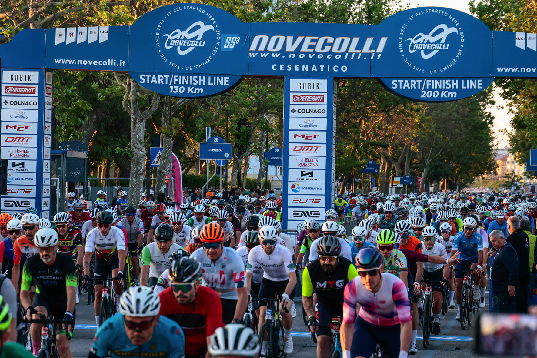 nove colli 2026 partenza
