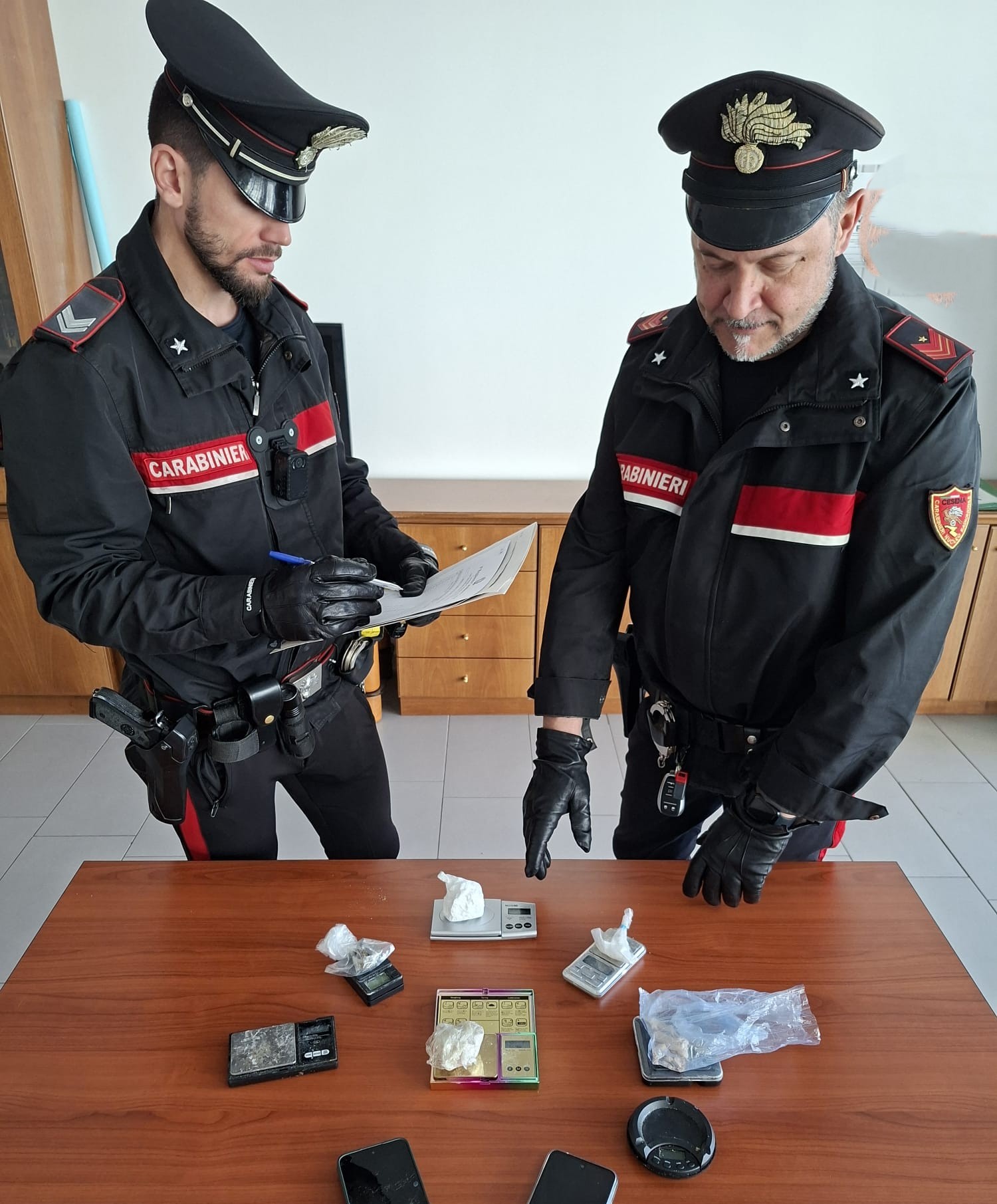arresto per droga SR 71