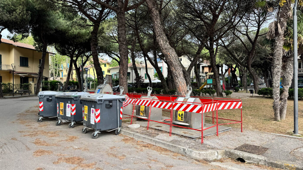 isola ecologica piazza matteotti