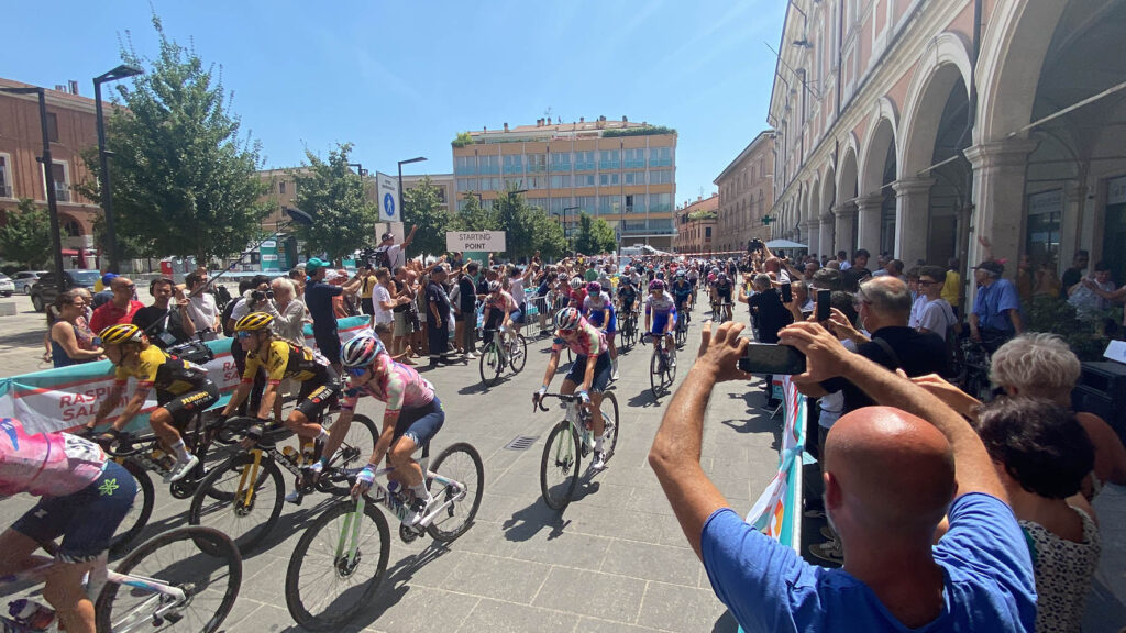 giro d'italia donne a cesena nel 2022