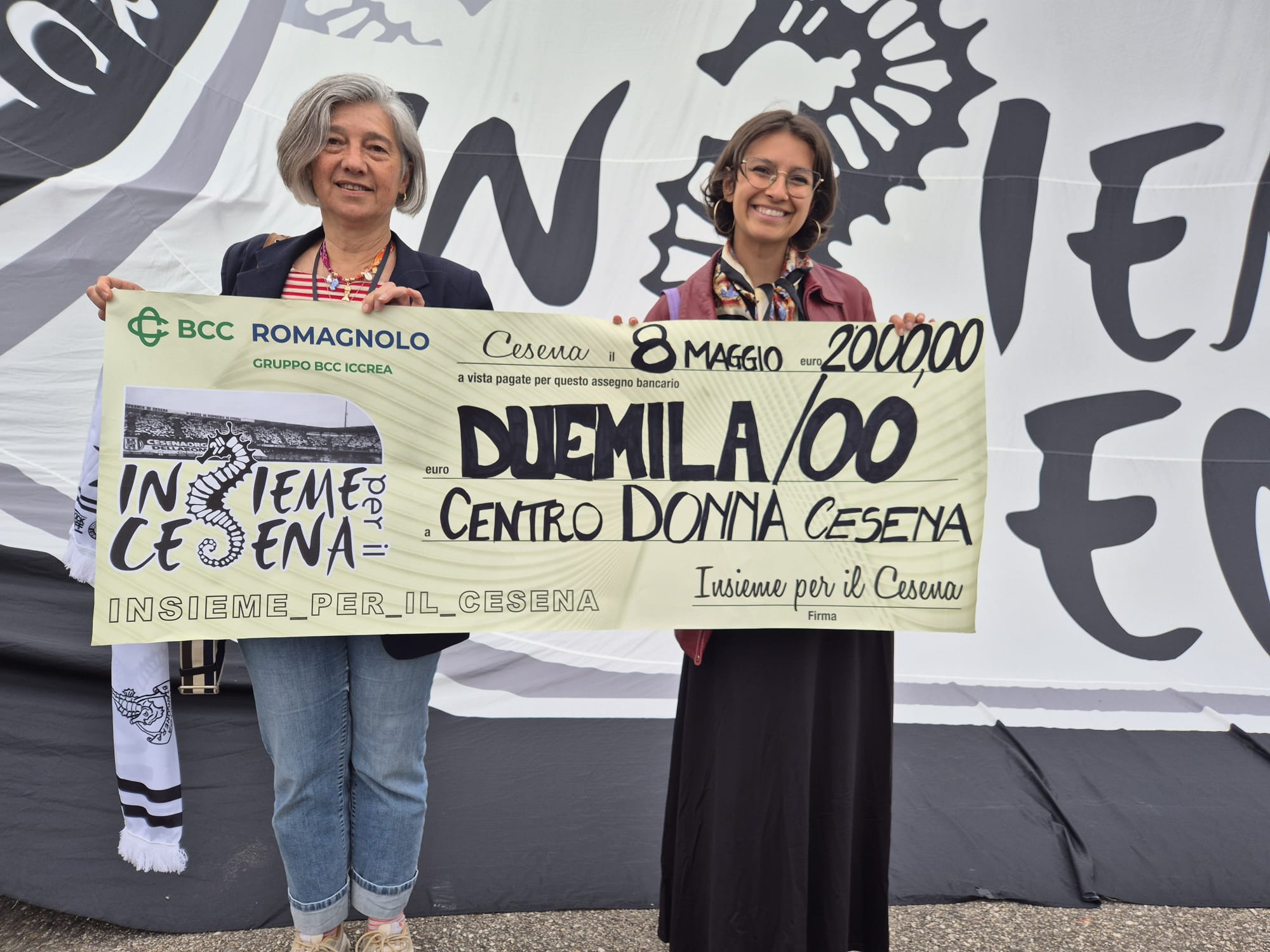 Cesena FC sostengono il Centro Donna contro la violenza