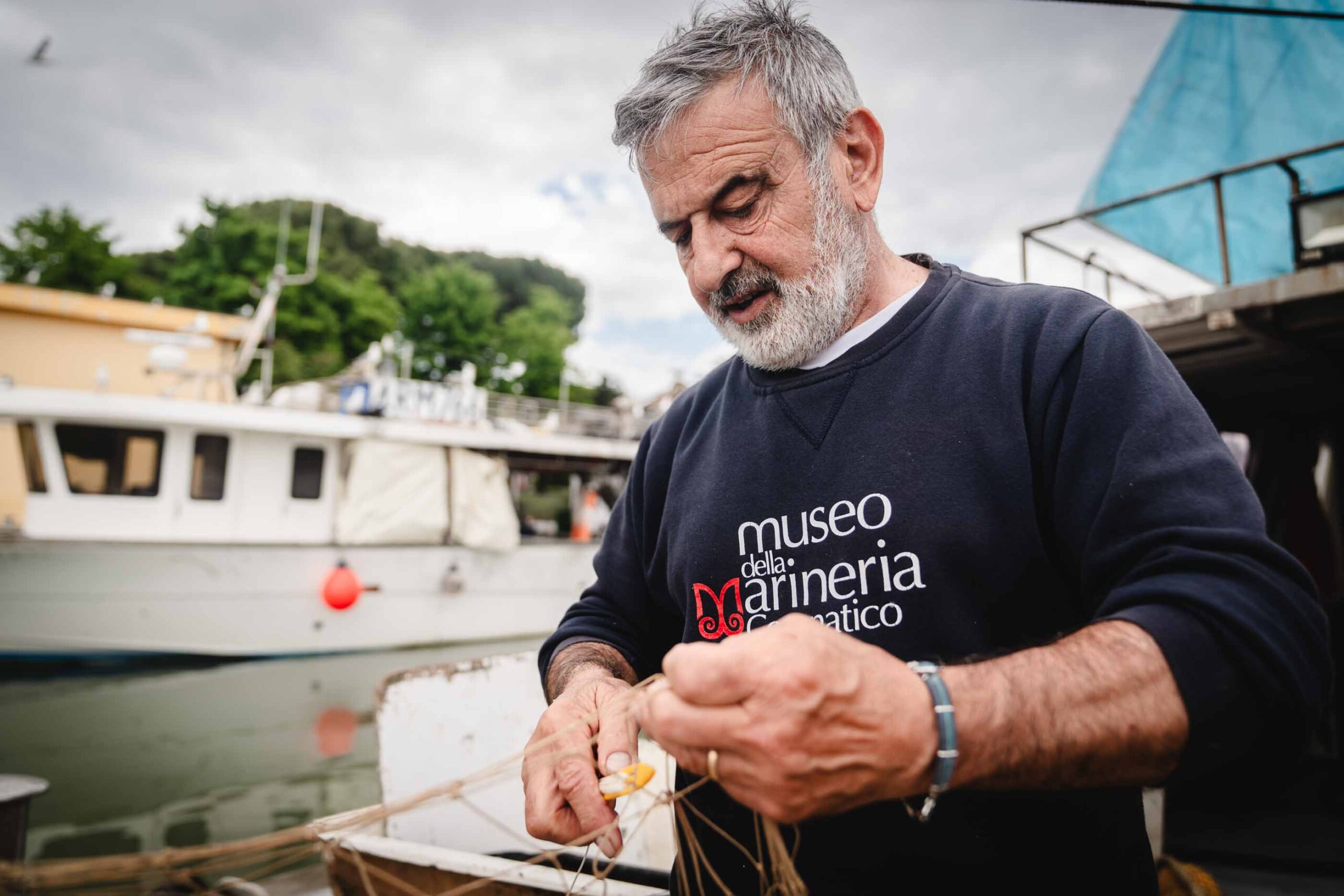 William piscaglia rete pesca intelligenza artificiale