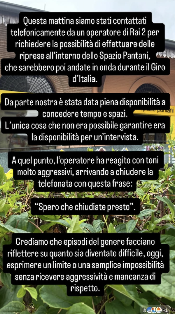 spazio pantani denuncia