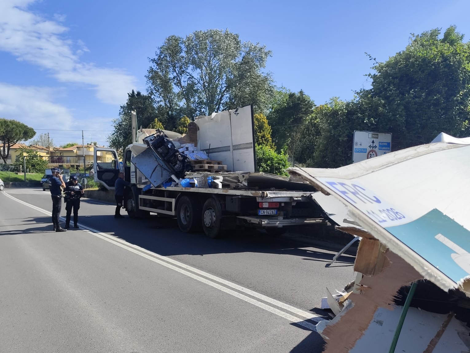incidente sottopasso viale Trento