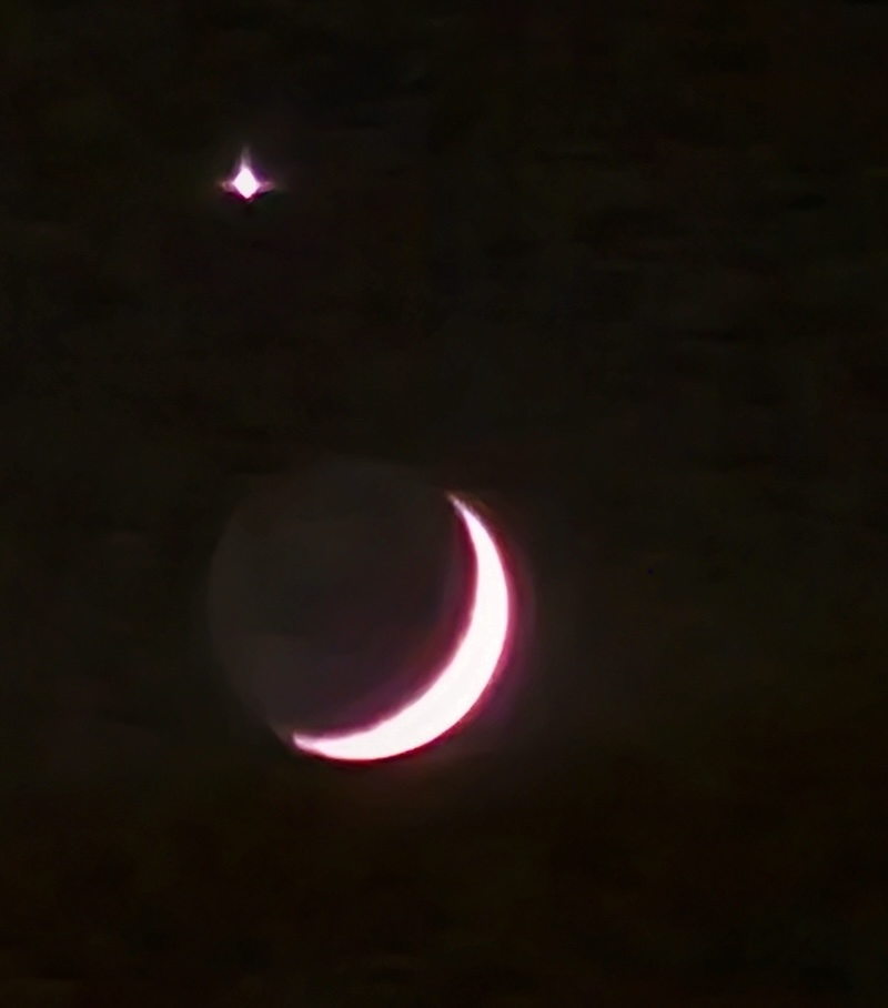 bacio tra Luna e Venere - Lia Briganti