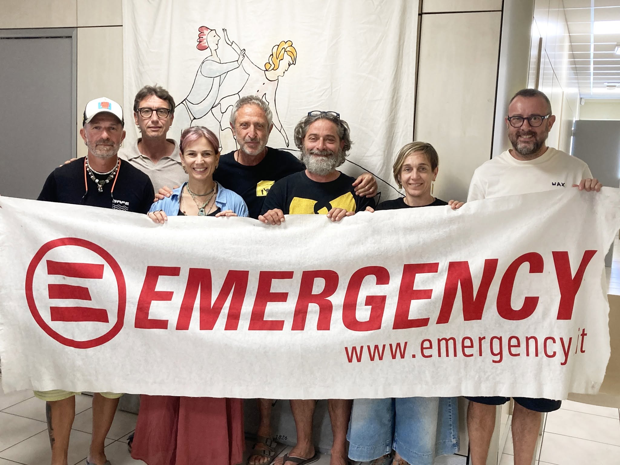 stabilimenti balneari cene solidali per Emergency