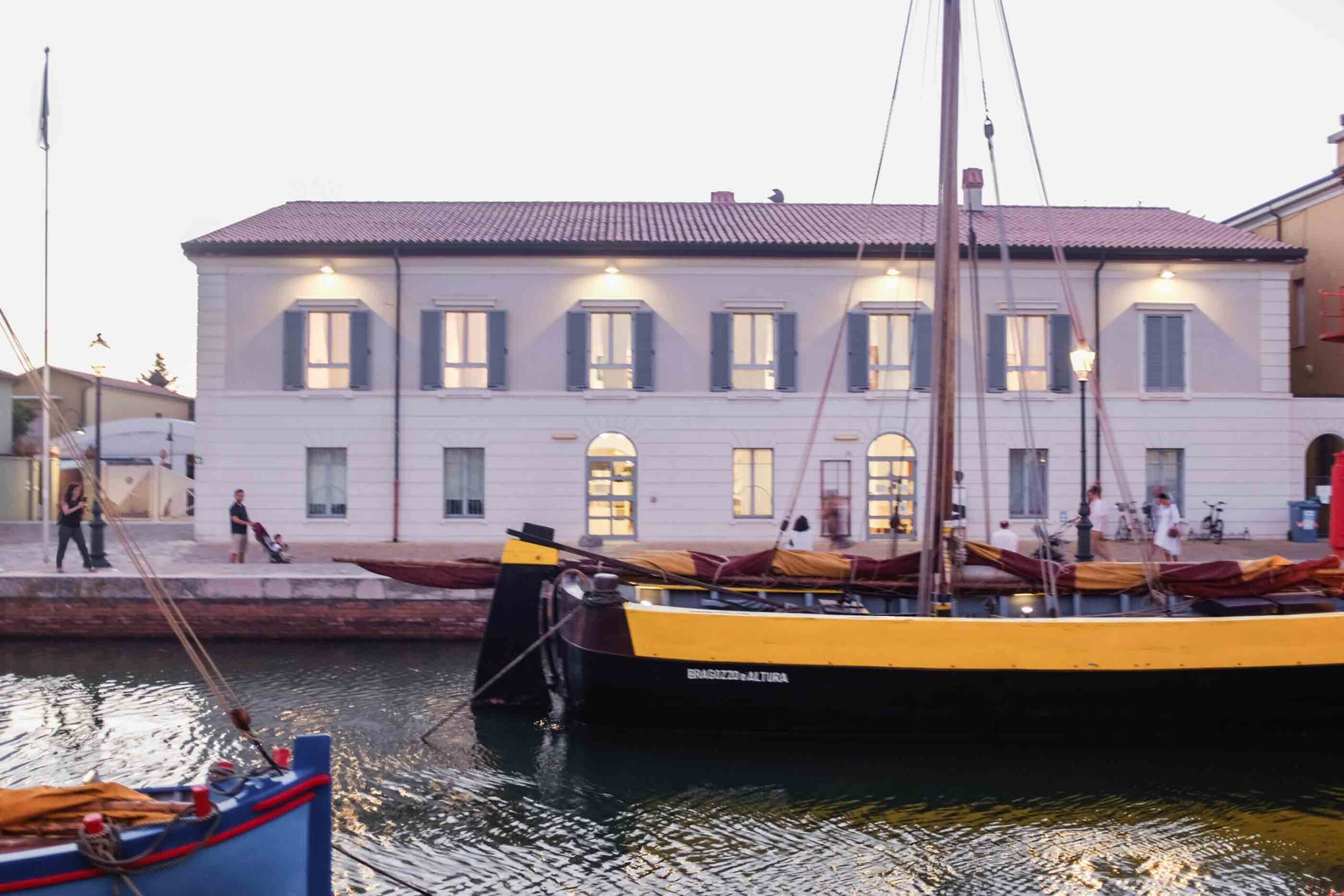 vele al terzo, museo della marineria, porto canale