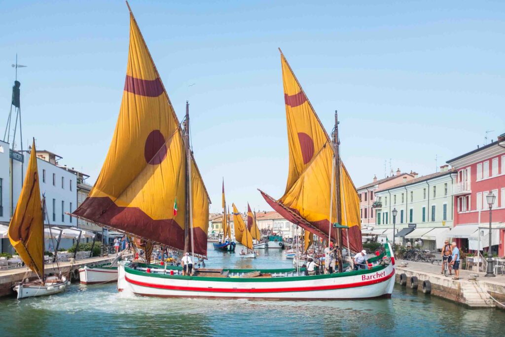 vele al terzo, museo della marineria, porto canale