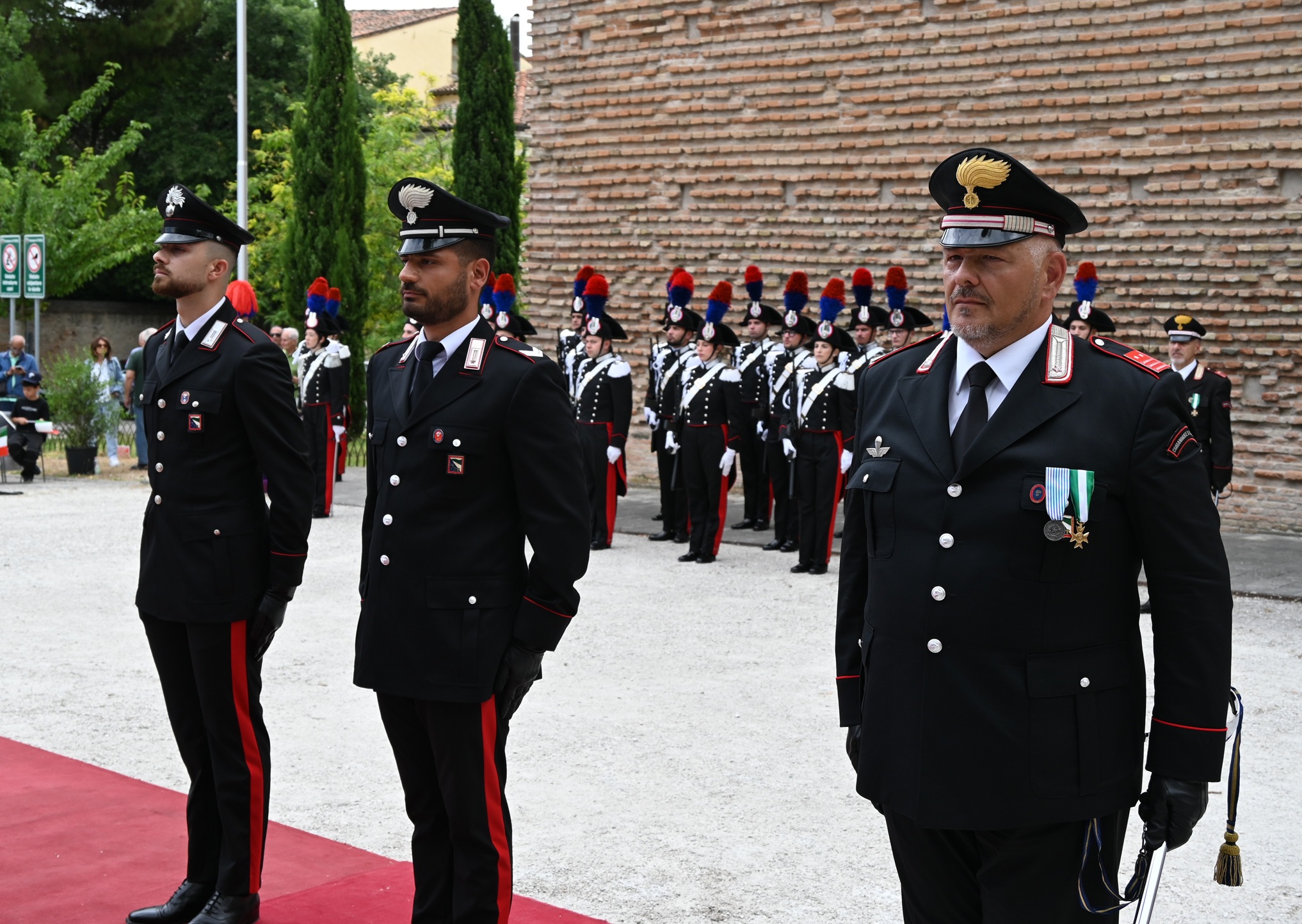 cerimonia carabinieri 212 anniversario